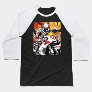 Racing Bike Baseball T-Shirt